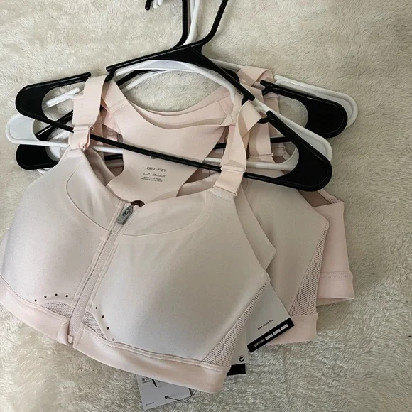 Light Pink Women’s Sports Bra - Picture 2 of 3